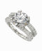 Charter Club Ring Set Silver-Tone Cubic Zirconia Engagement (6-3/8 ct. t.w.) 7